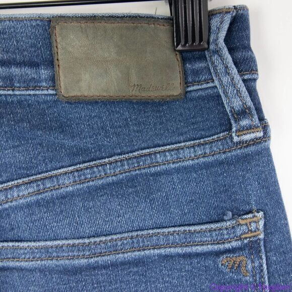 NEW Madewell 9" Mid-Rise Skinny Jeans in Orland Wash: TENCEL™ Denim 28‎ - Picture 9 of 15